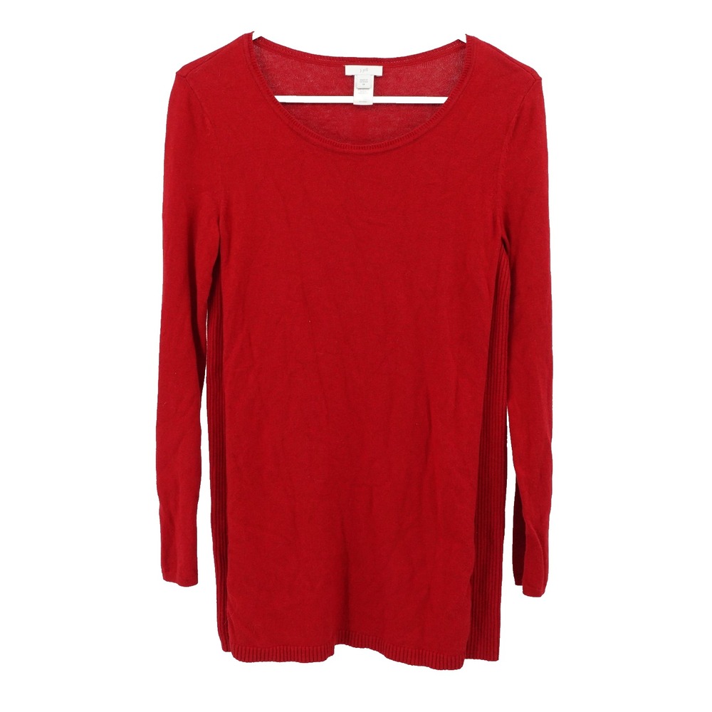 J Jill Sweater SZ XS Tunic Holiday Elevated Casual Preppy Academia Office Career